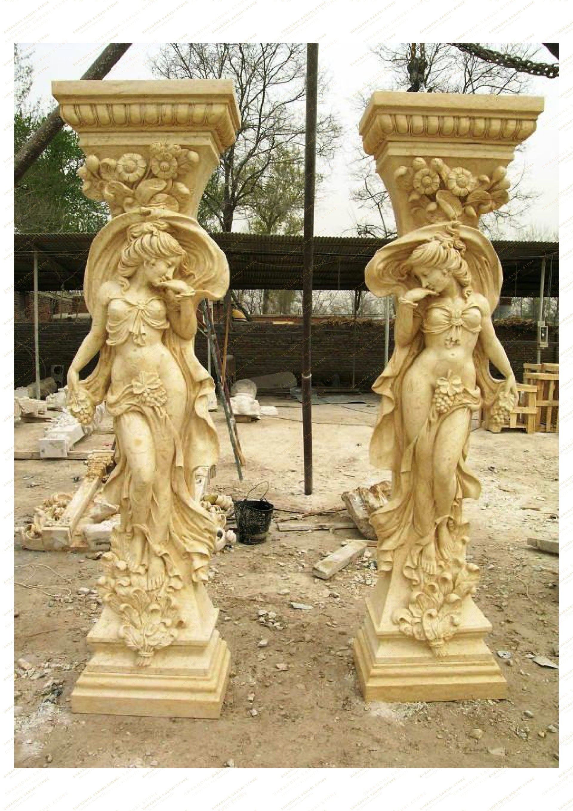 Decorative Pillars — Shraddha Saburi Stone