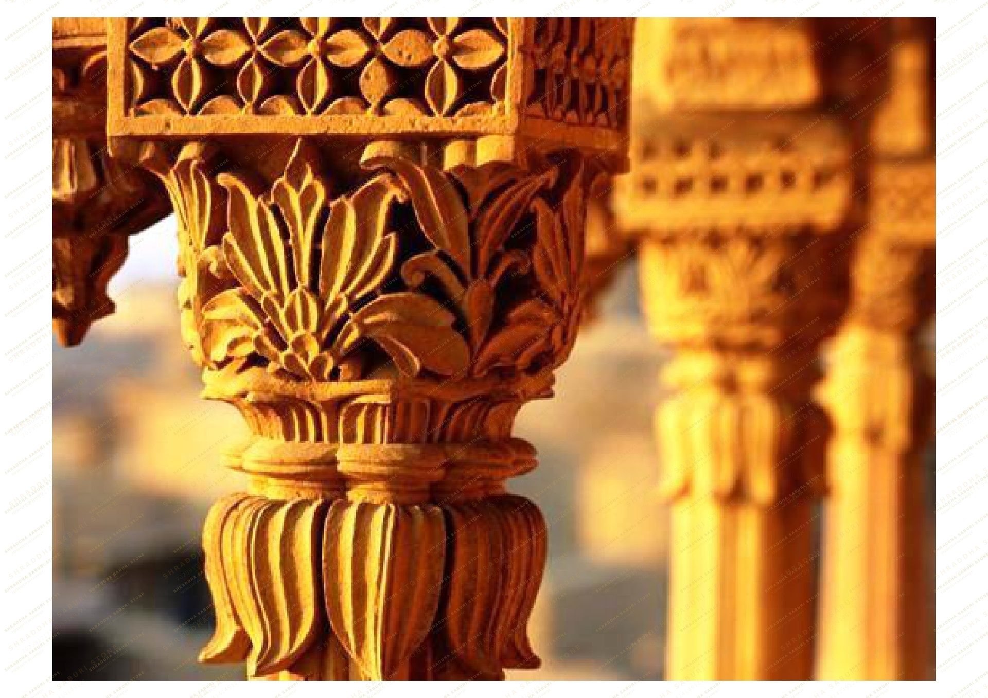 Decorative Pillars — Shraddha Saburi Stone